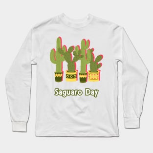 saguaro national park day Long Sleeve T-Shirt